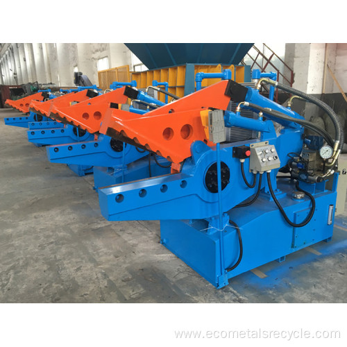 Integrated Scrap Metal Tubes Pipes Cutting Shear